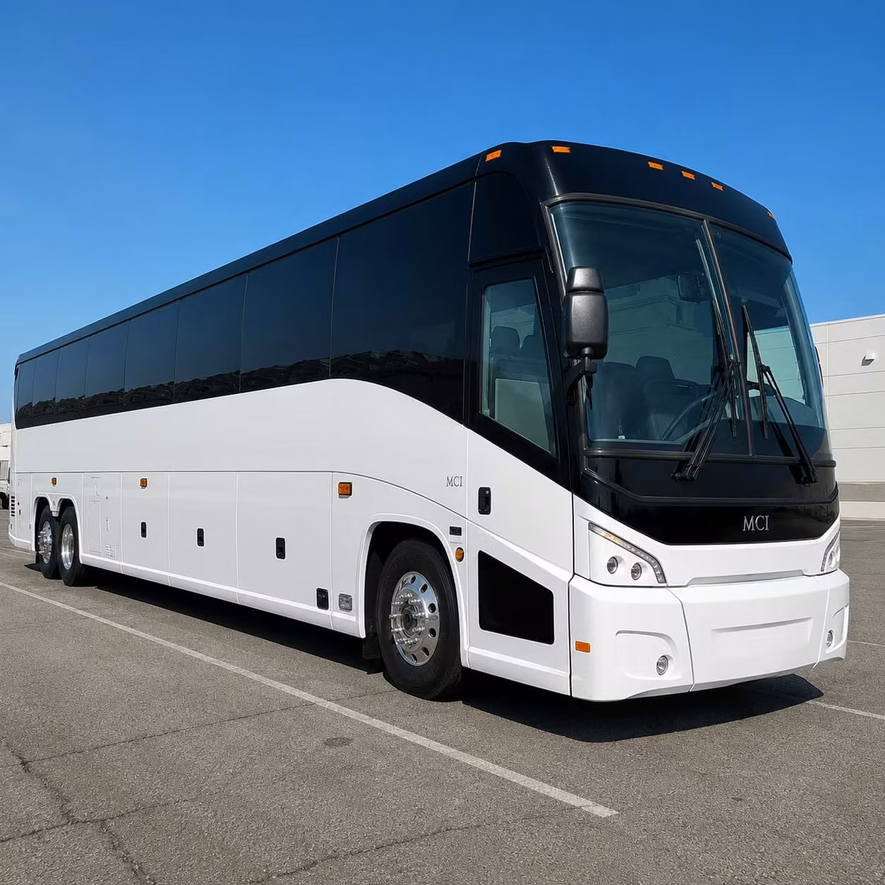 cherry hill charter bus rental exterior