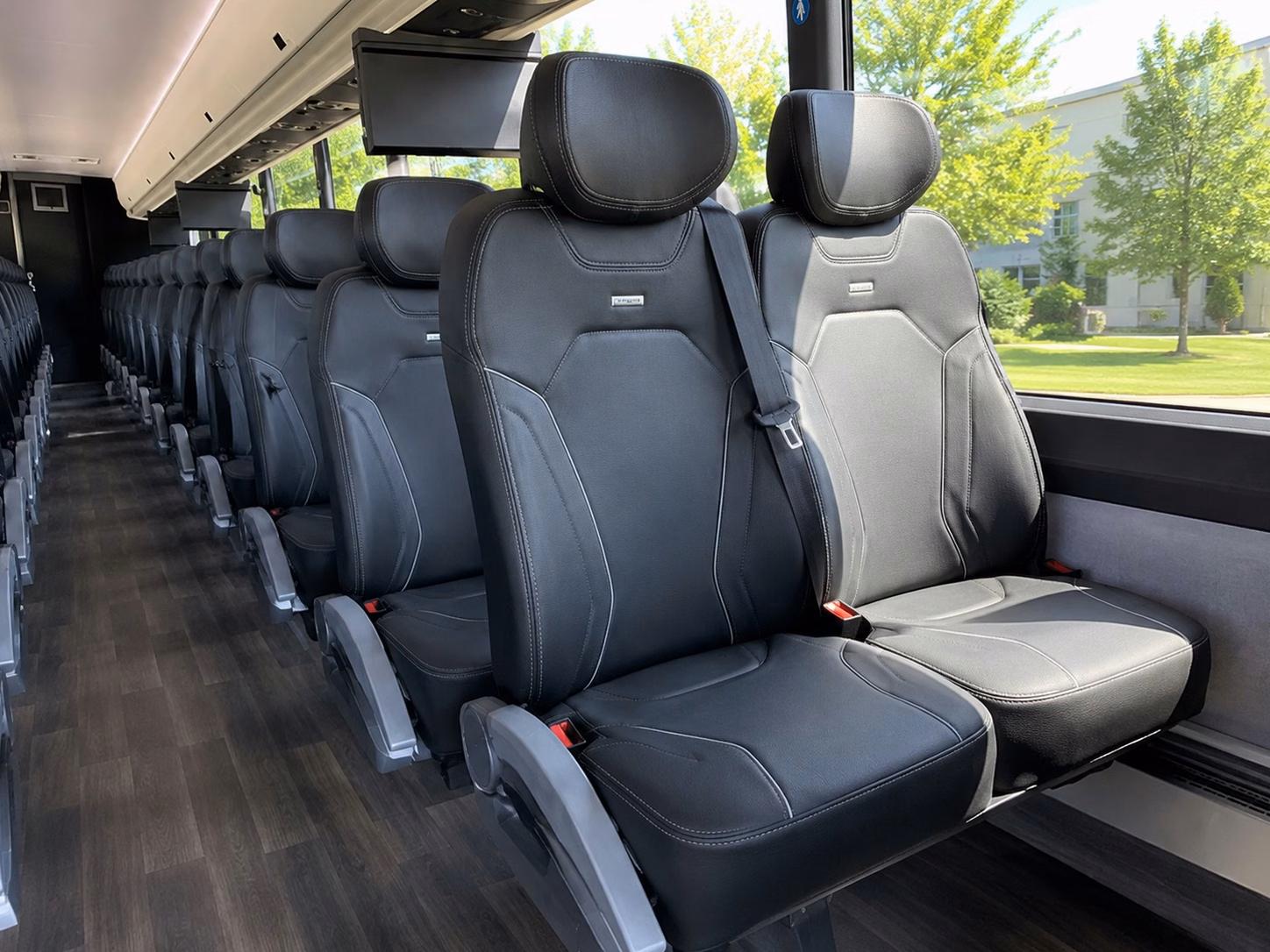 cherry hill charter bus rental inside
