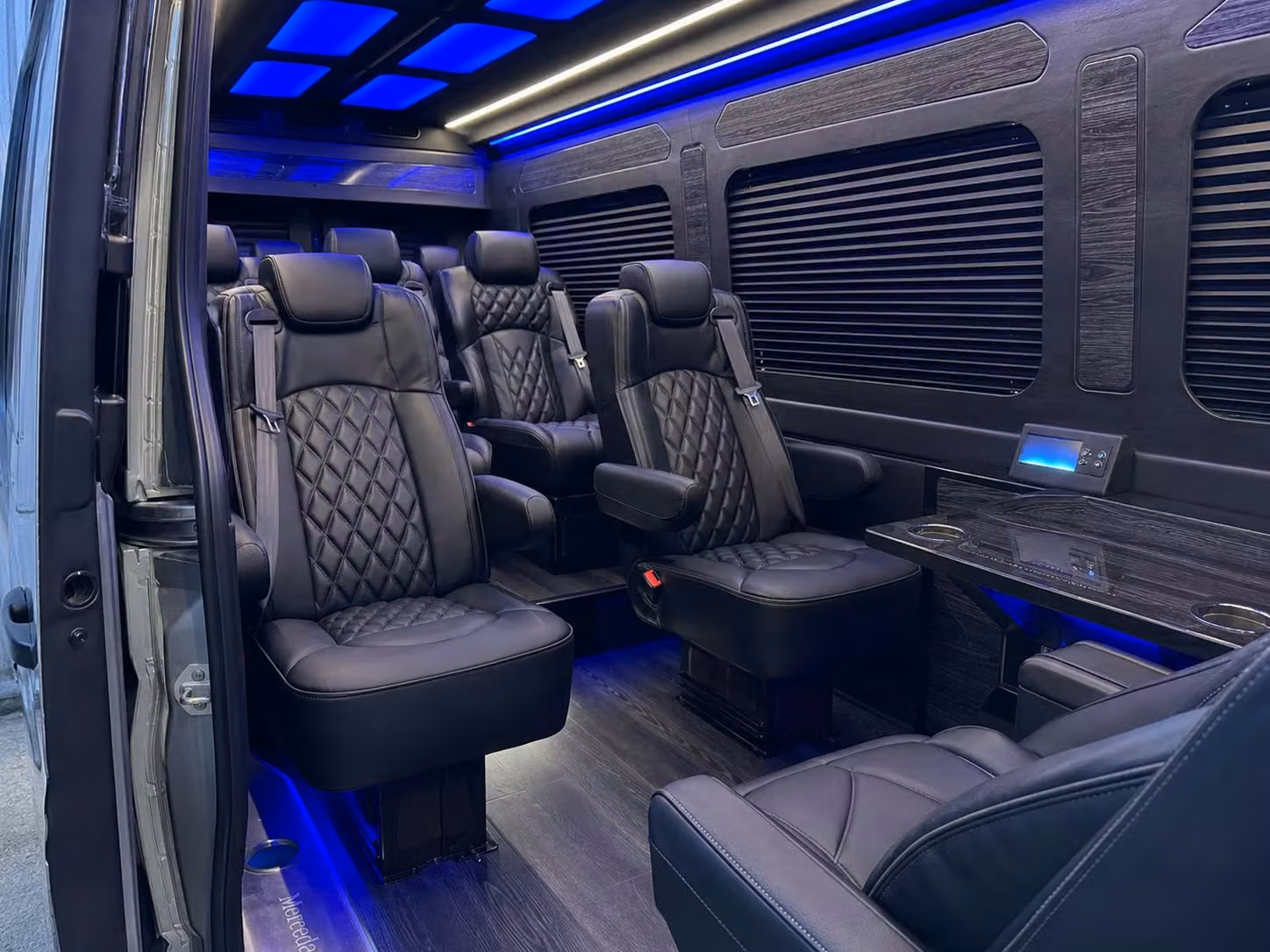sprinter van transportation for groups and events across cherry hill
